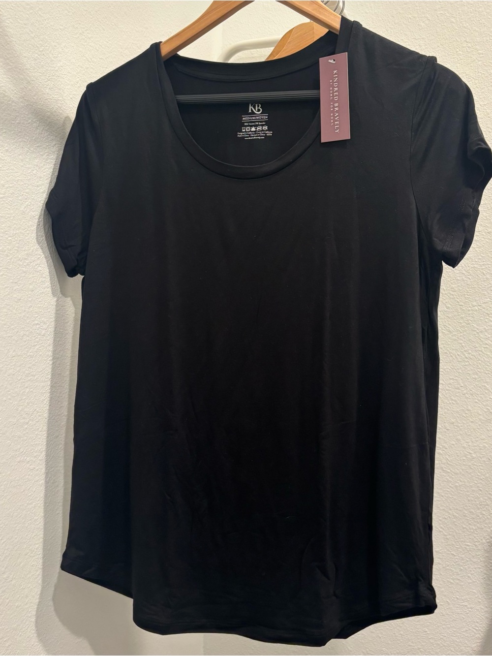 Kindred Bravely Black Short Sleeve Nursing Tee